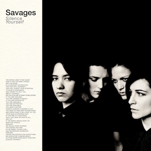 Savages - Silence Yourself (2013, Clear, Vinyl) | Discogs